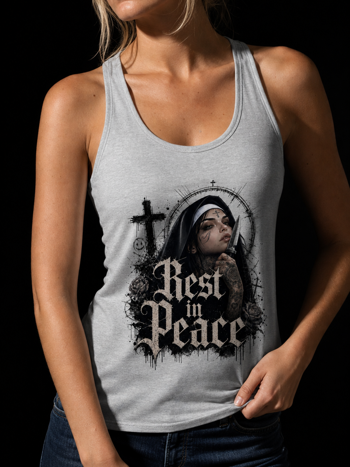 Rest In Peace-Dame Singlet