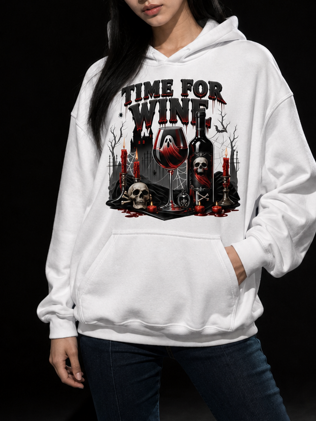 Time For Wine-Dame Hettegenser