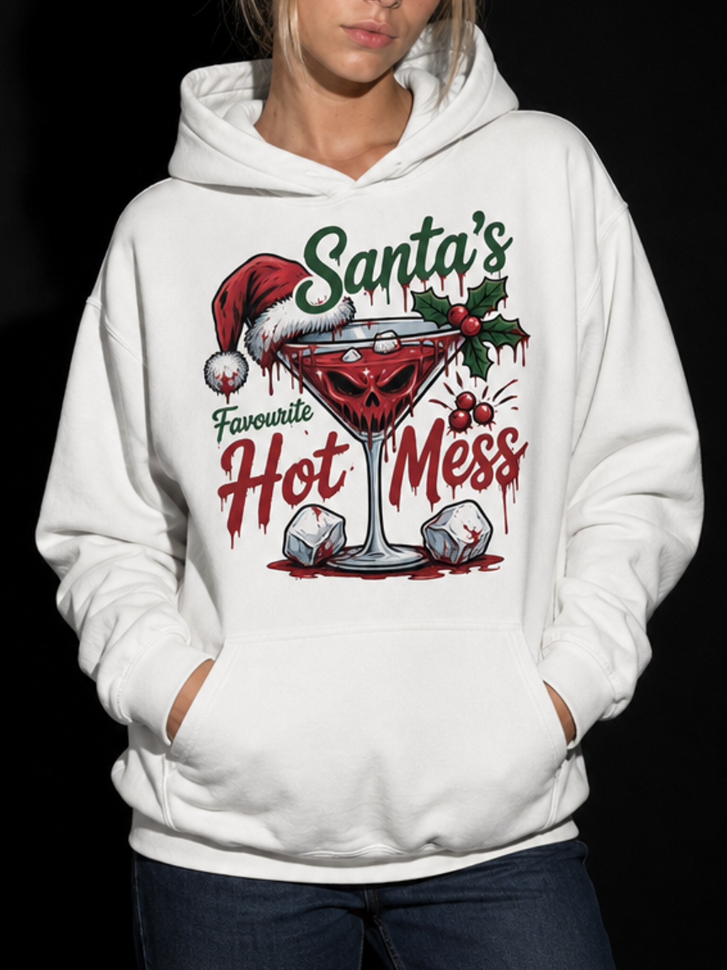 Santas Favourite-Dame Hettegenser