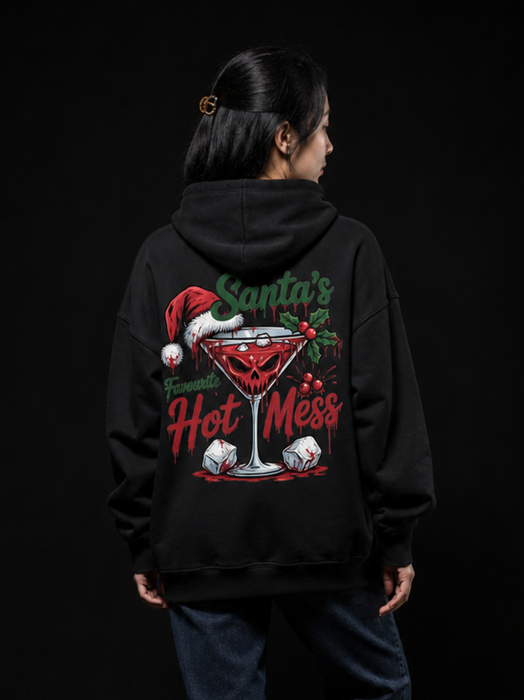 Santas Favourite-Dame Hettejakke (XL Print)