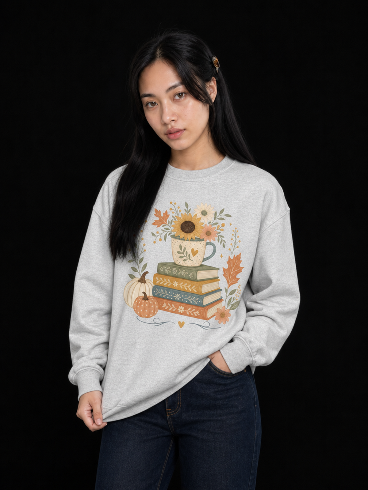 Good Vibes-Dame Collegegenser