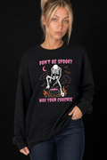 Dont Be Spooky-Dame Collegegenser