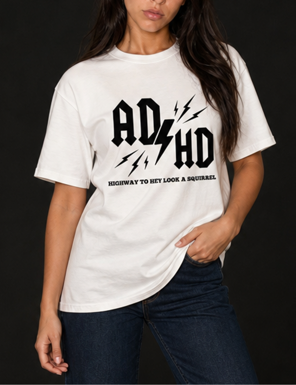 ADHD-Dame Klassisk T-Skjorte