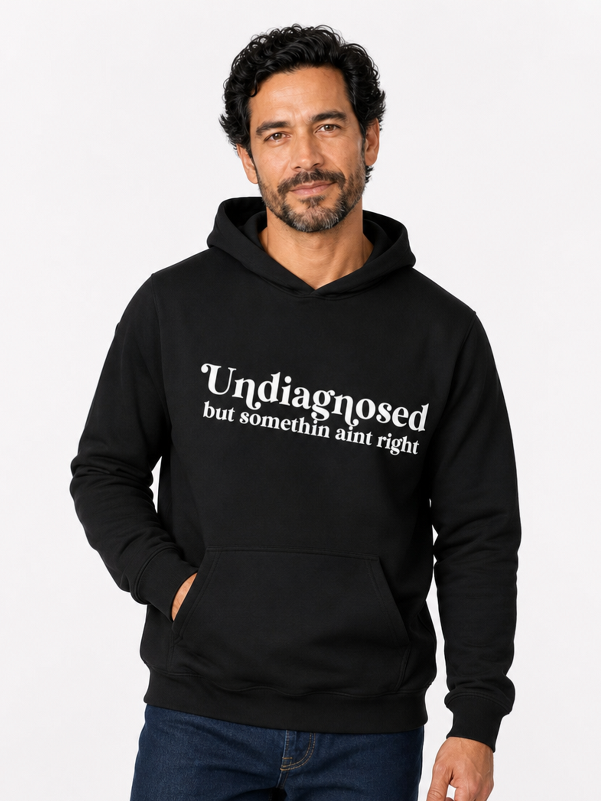 Undiagnosed – Hettegenser med stort fronttrykk