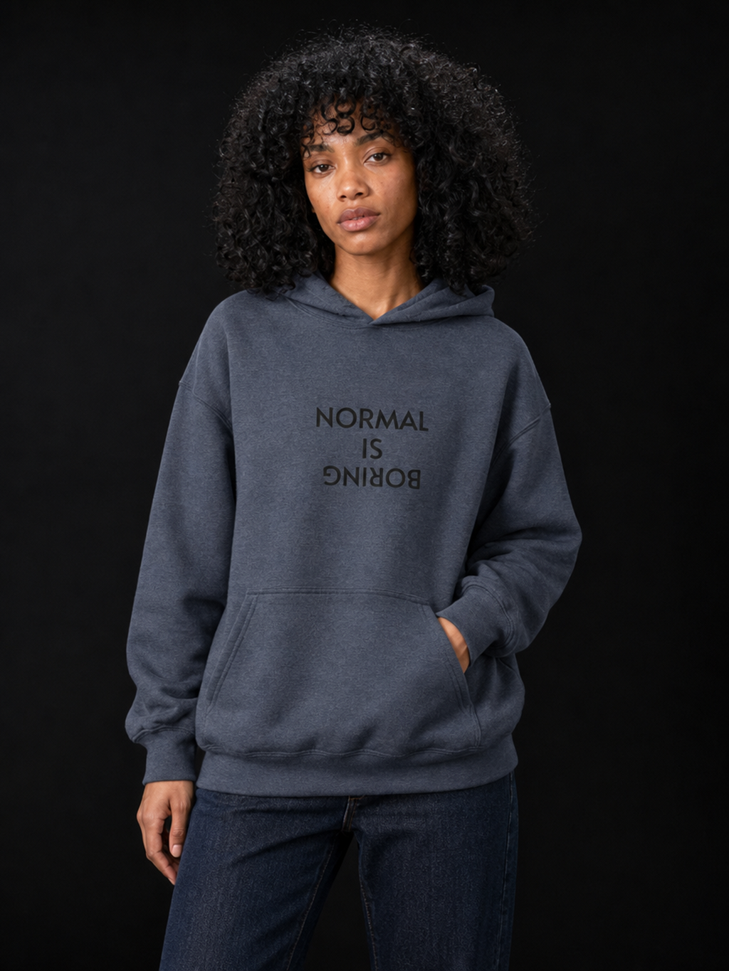 Normal Is Boring-Dame Hettegenser (Brodert tekst)