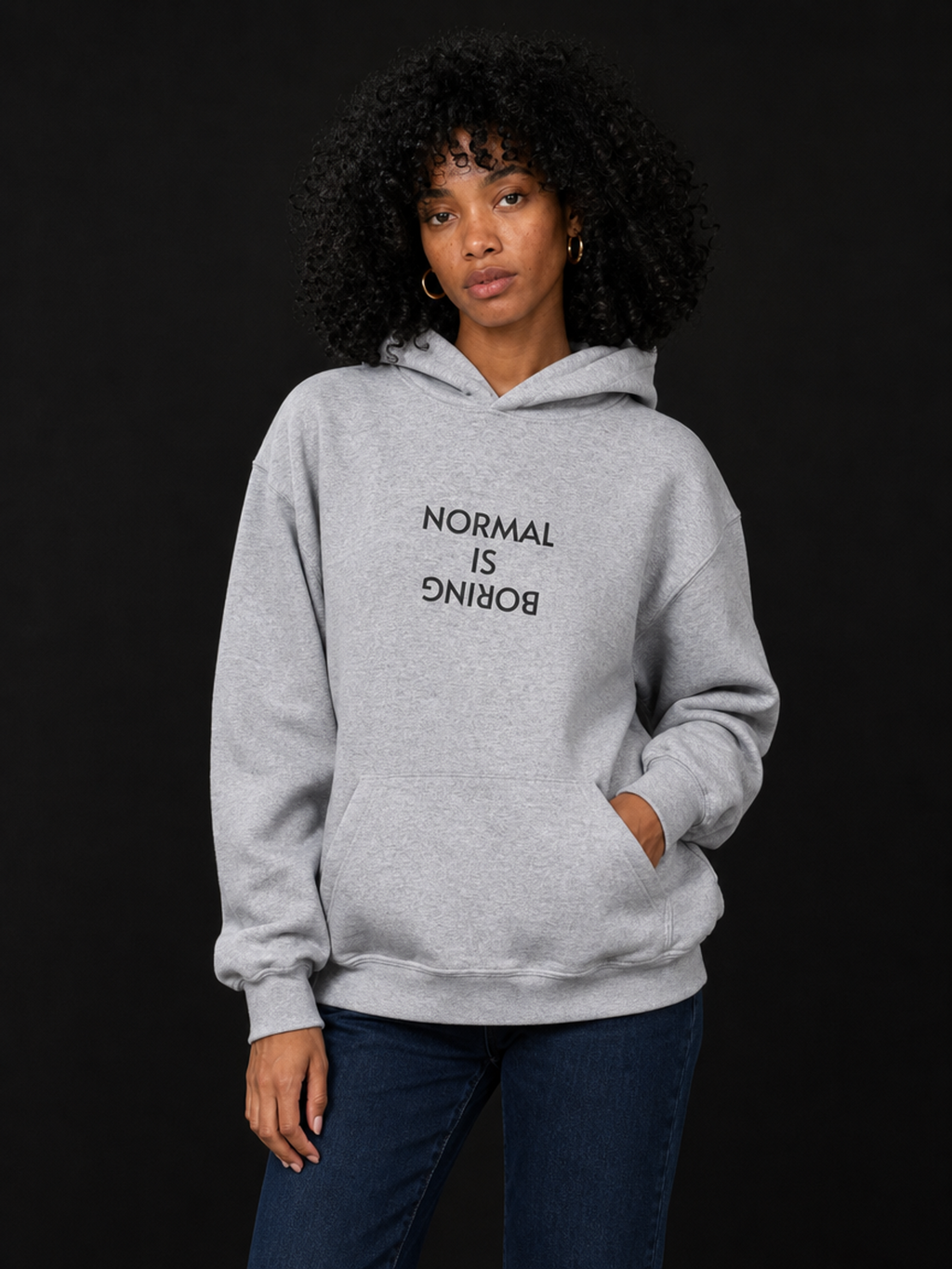 Normal Is Boring-Dame Hettegenser (Brodert tekst)