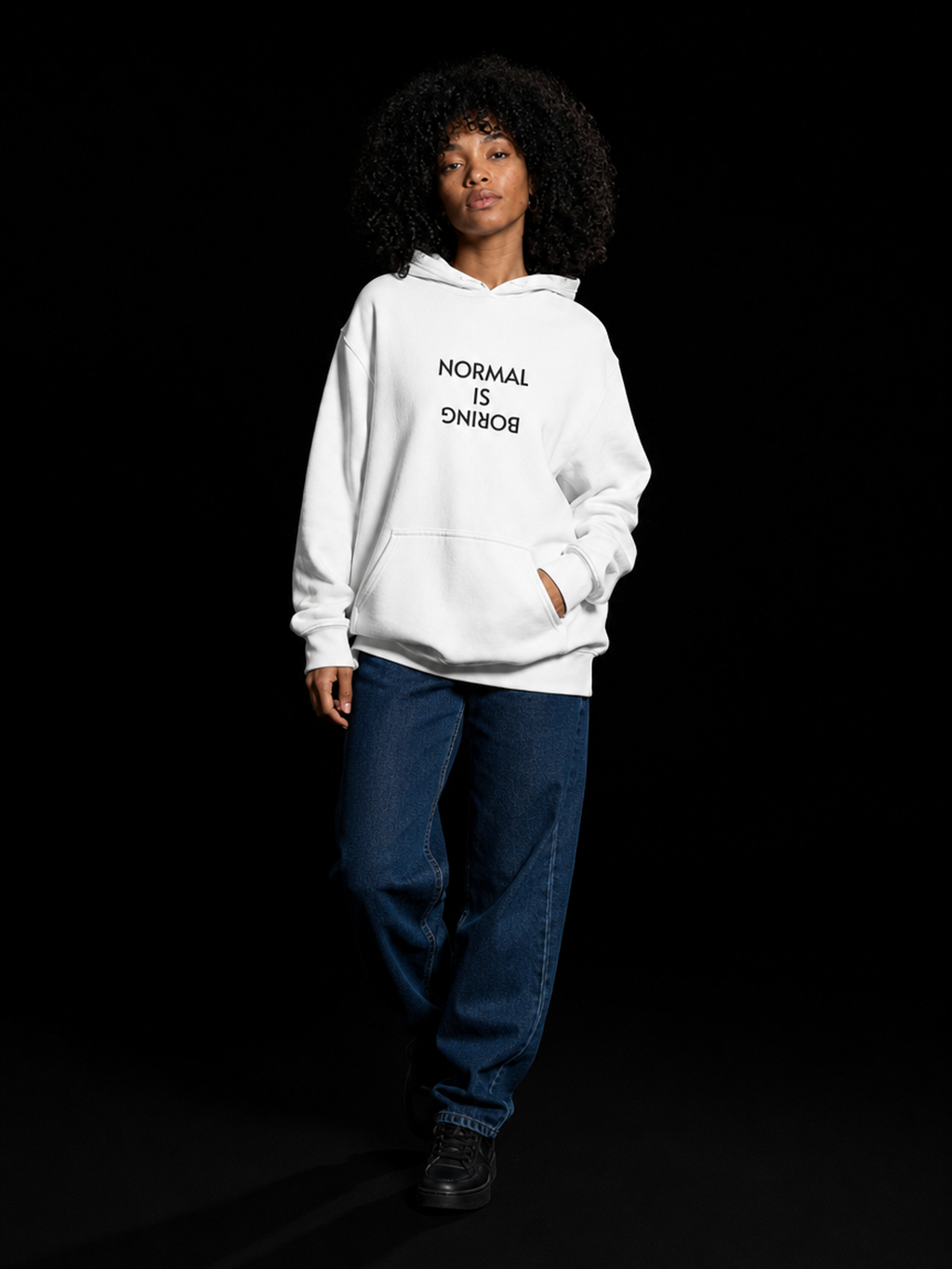 Normal Is Boring-Dame Hettegenser (Brodert tekst)