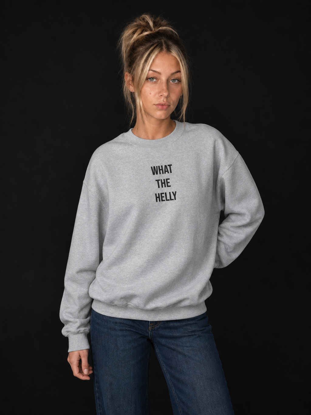 What The Helly-Dame Collegegenser (Brodert tekst)