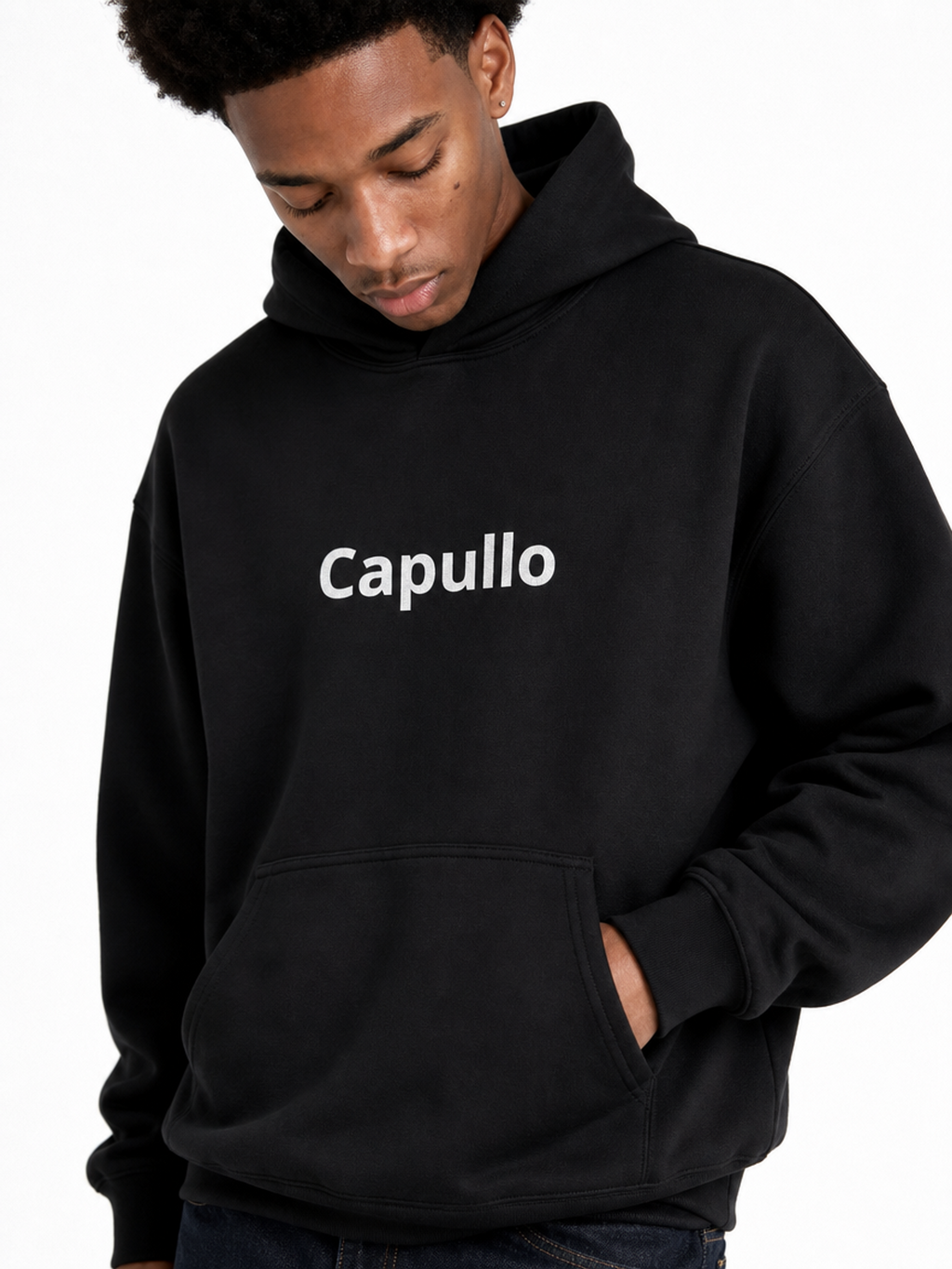 Capullo-Herre Hettegenser (Brodert tekst)