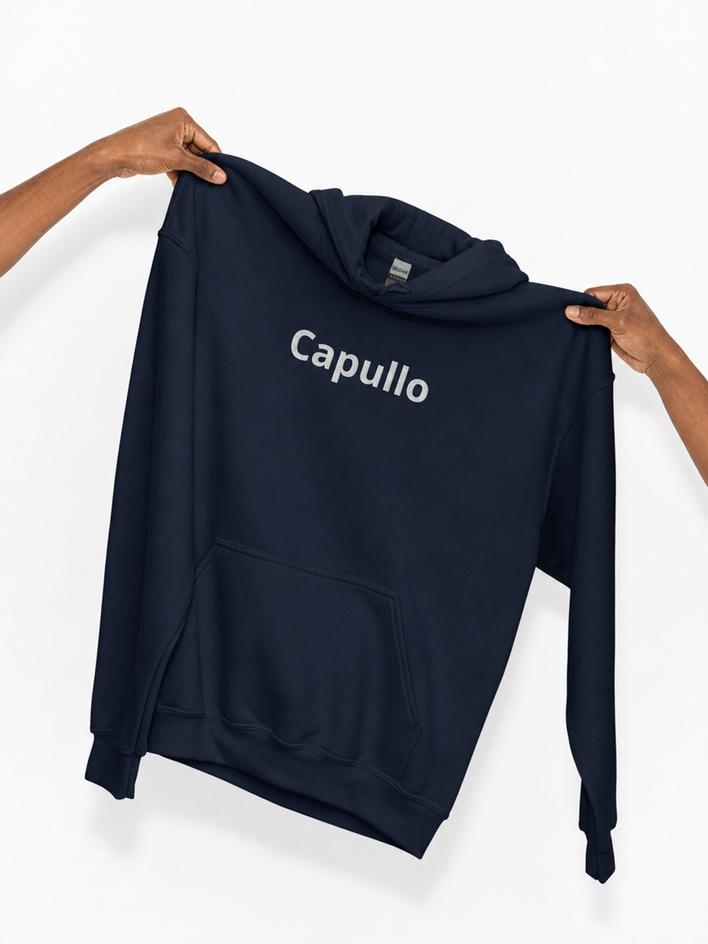 Capullo-Herre Hettegenser (Brodert tekst)