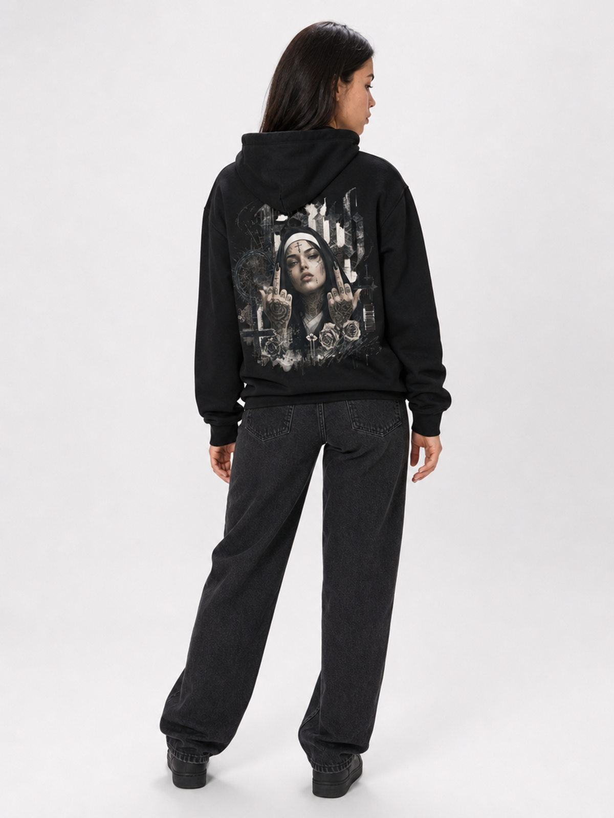 Nonne Faith-Dame Hettejakke (XL Print)