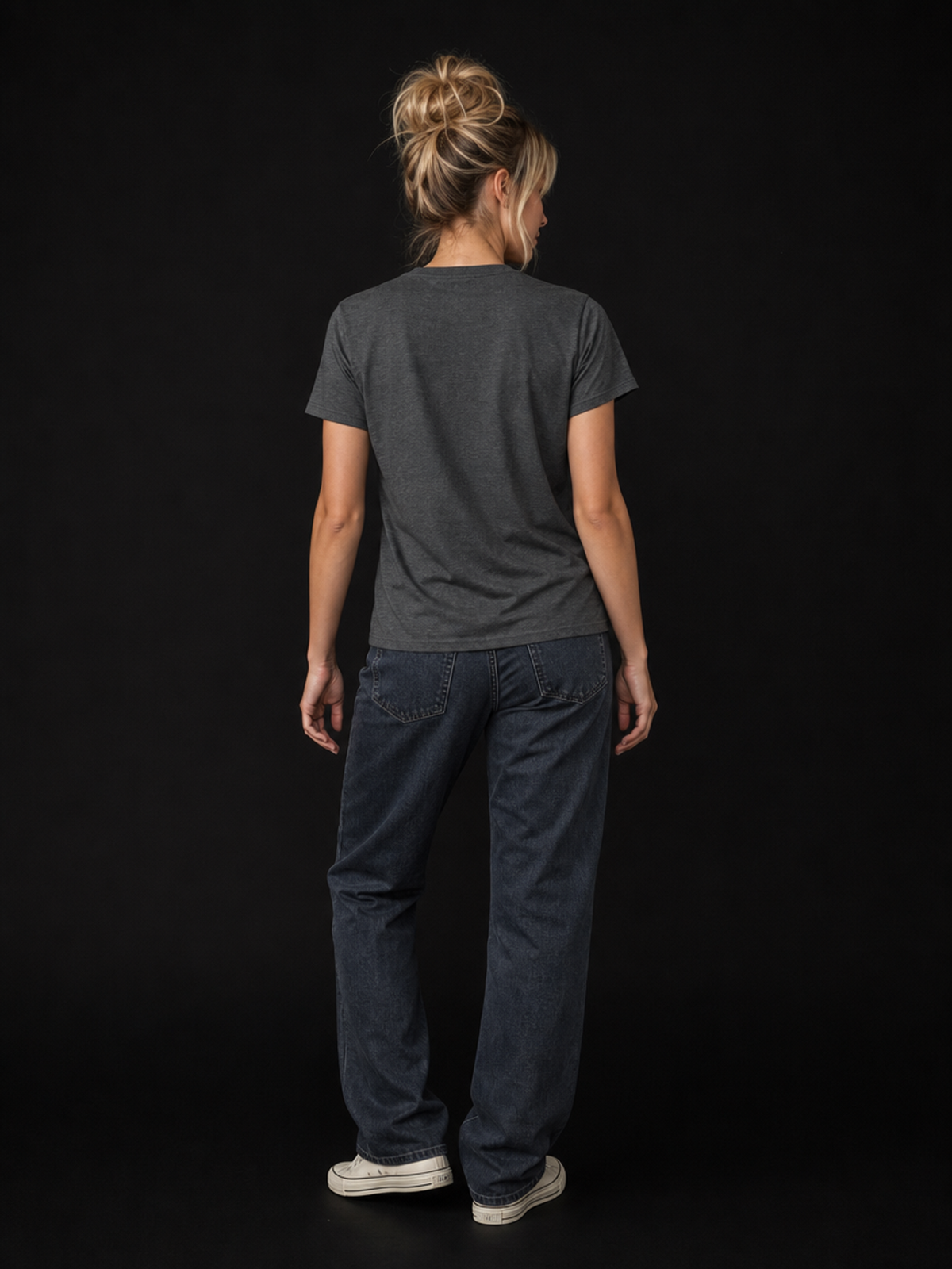 Nonne Med Kors-Dame Kortermet T-Skjorte