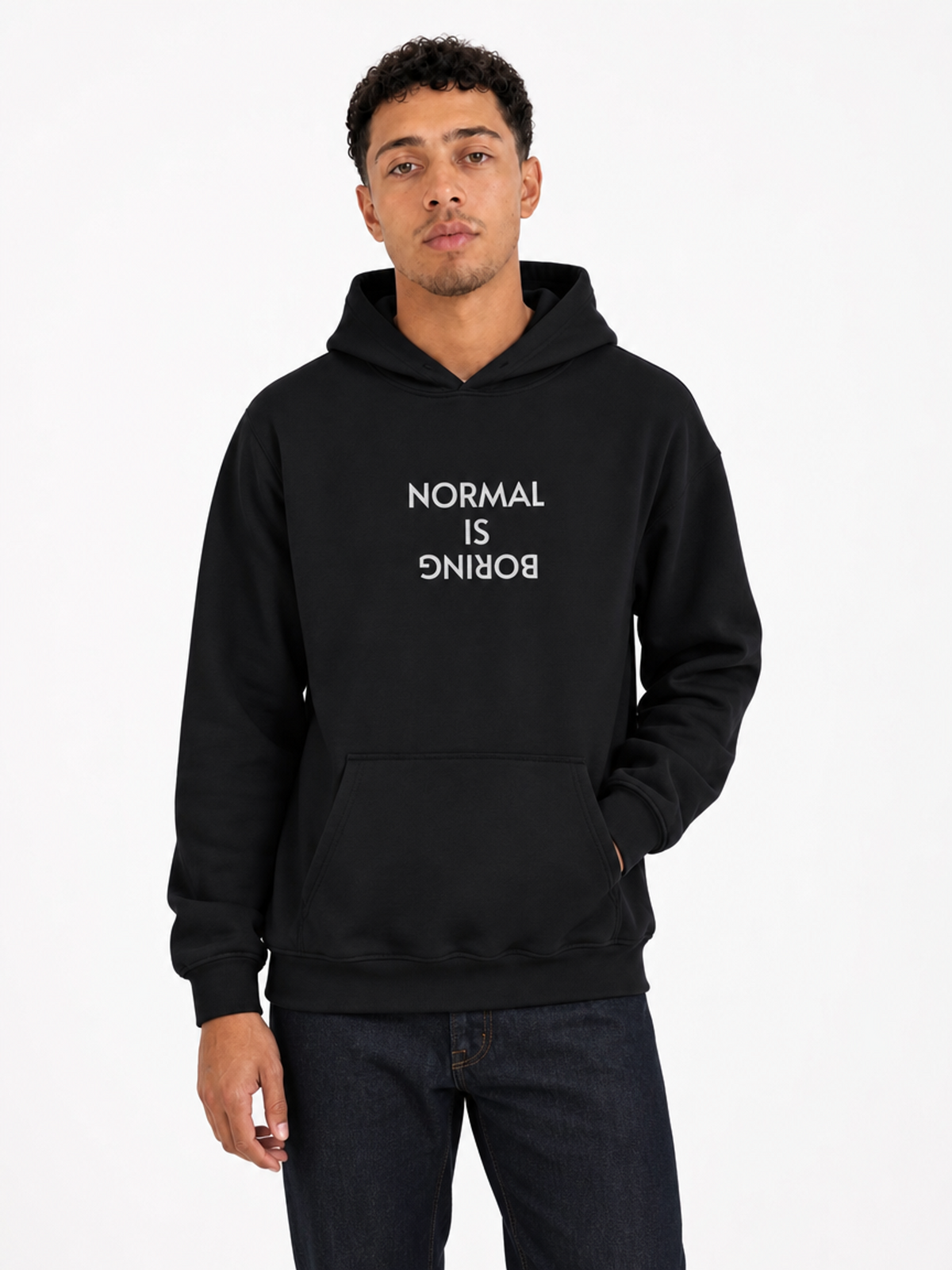 Normal Is Boring-Herre Hettegenser (Brodert tekst)