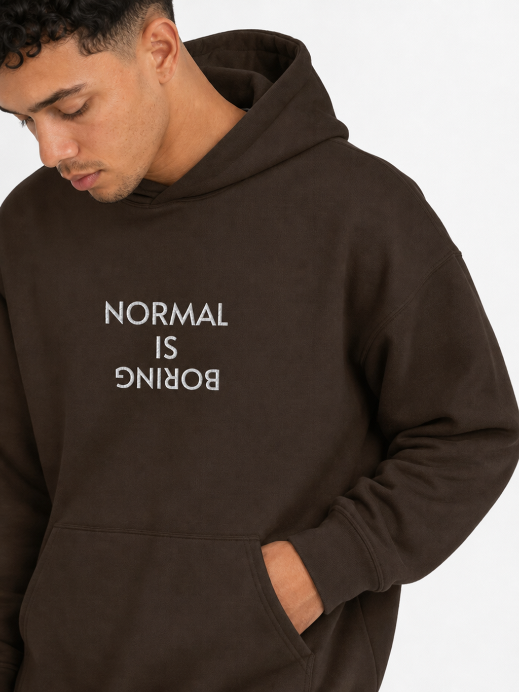 Normal Is Boring-Herre Hettegenser (Brodert tekst)