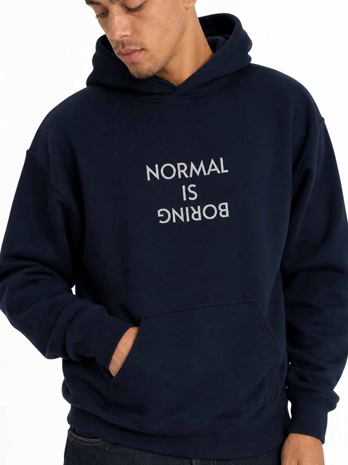 Normal Is Boring-Herre Hettegenser (Brodert tekst)