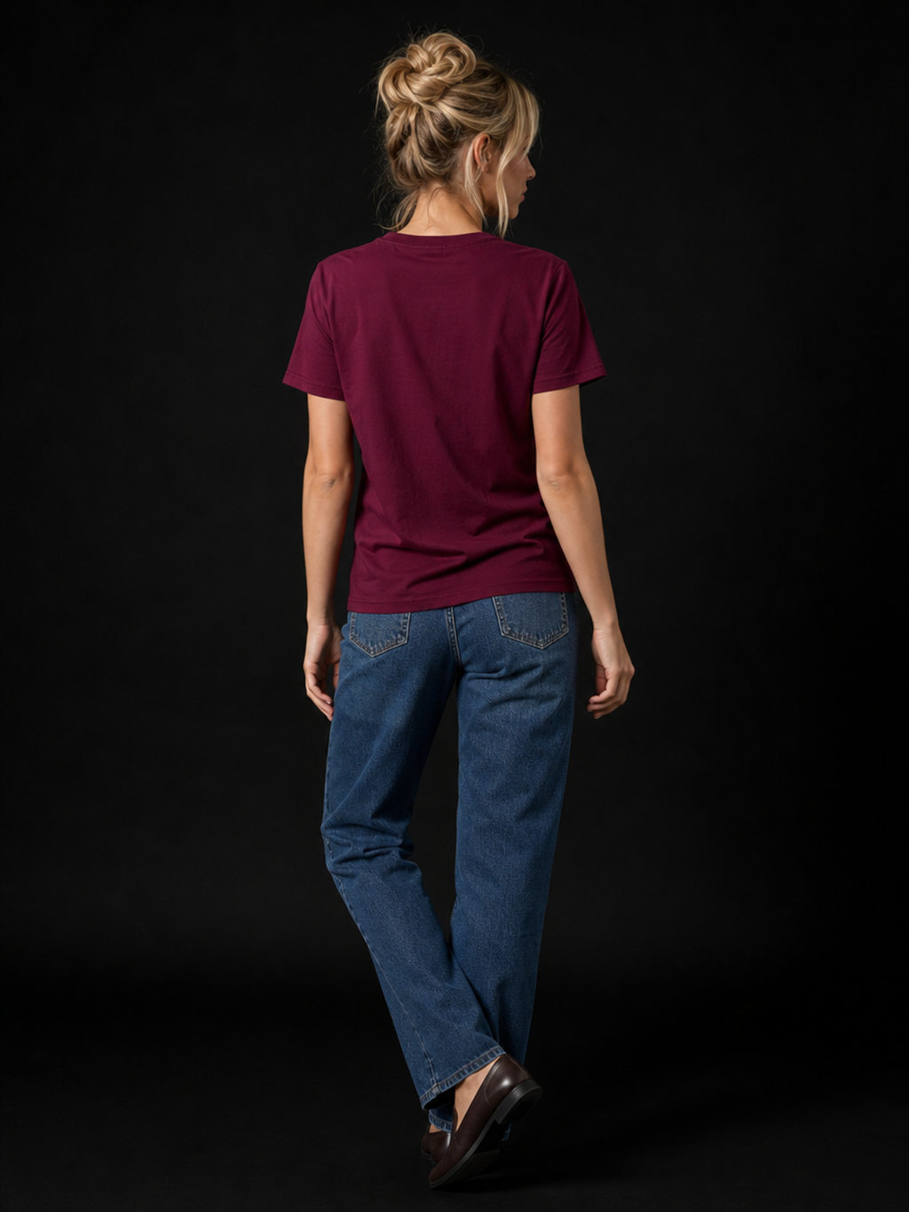 What The Helly-Dame Klassisk T-Skjorte (Brodert tekst)