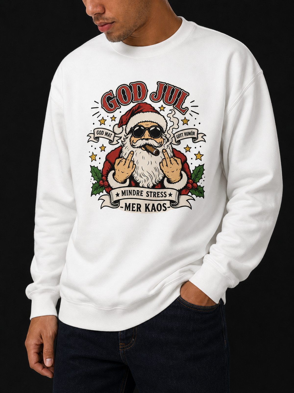 Mer Kaos-Herre Collegegenser