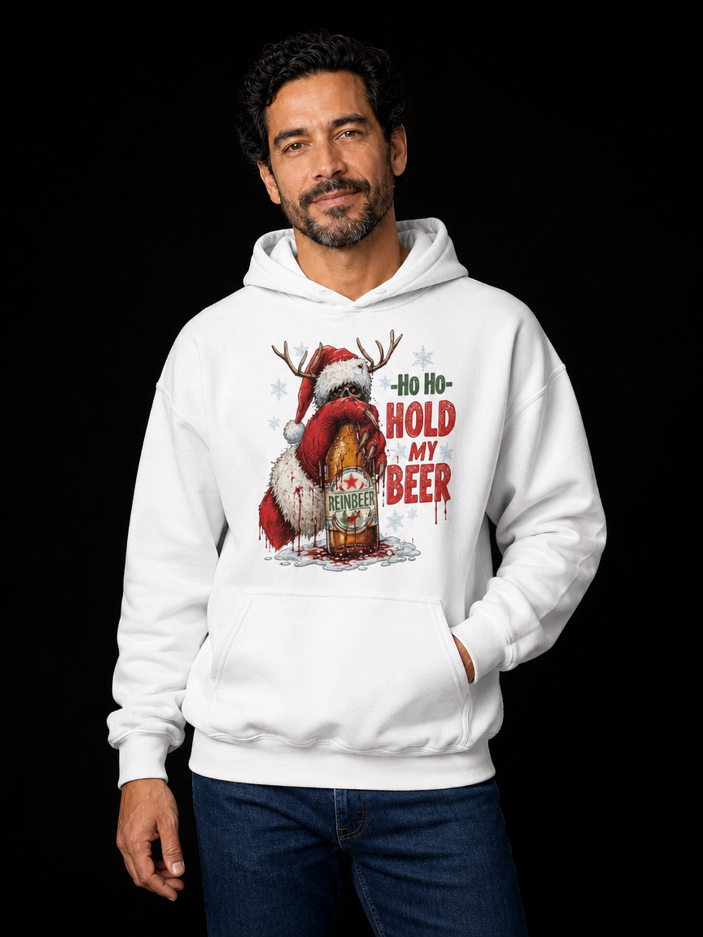 Hold My Beer-Herre Hettegenser