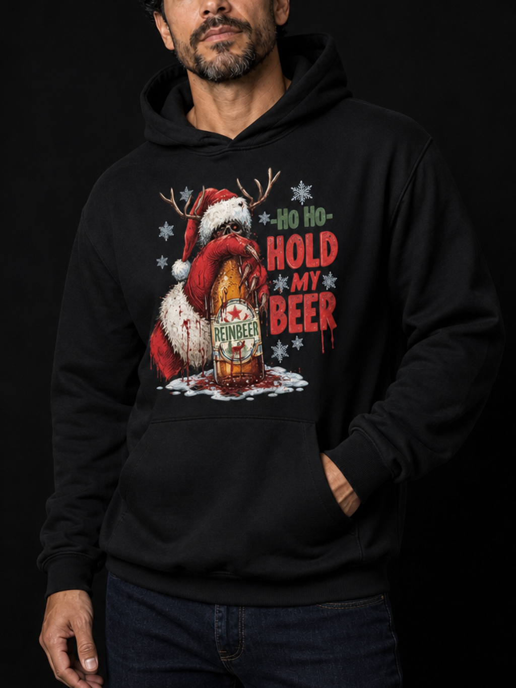 Hold My Beer-Herre Hettegenser