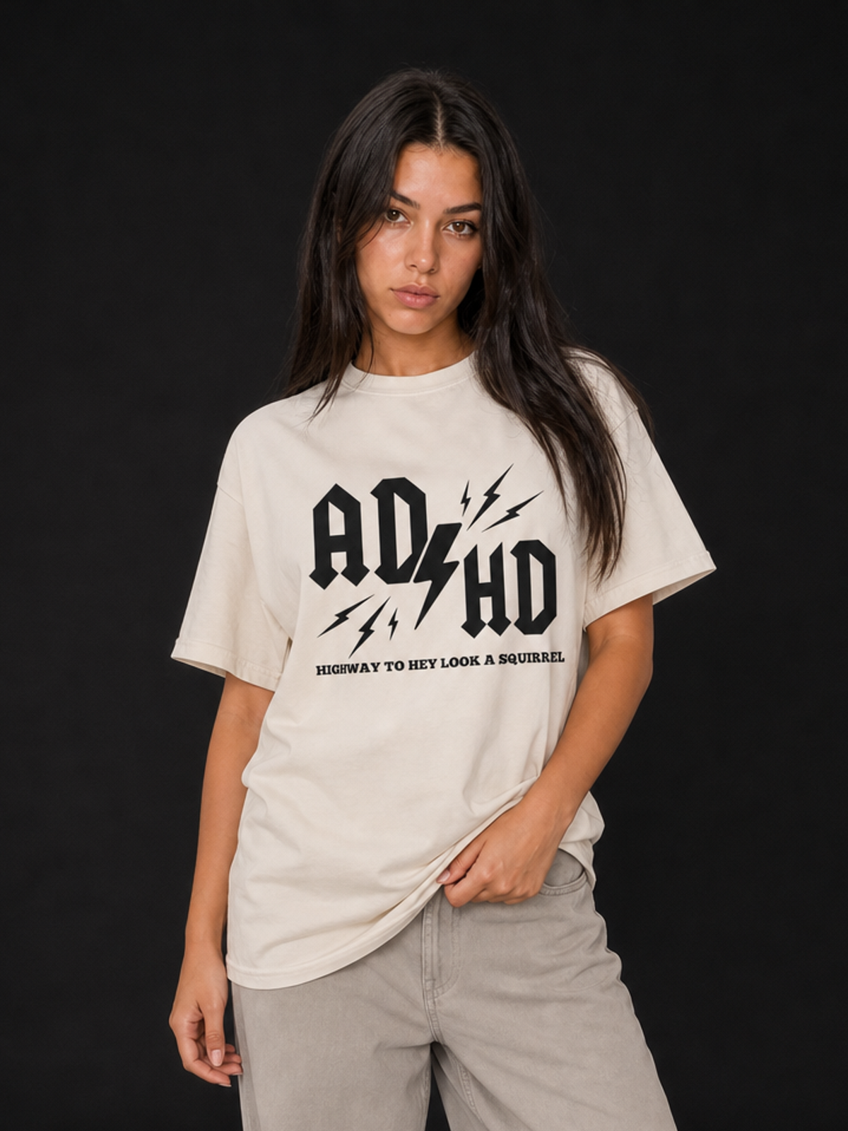 ADHD-Dame Klassisk T-Skjorte