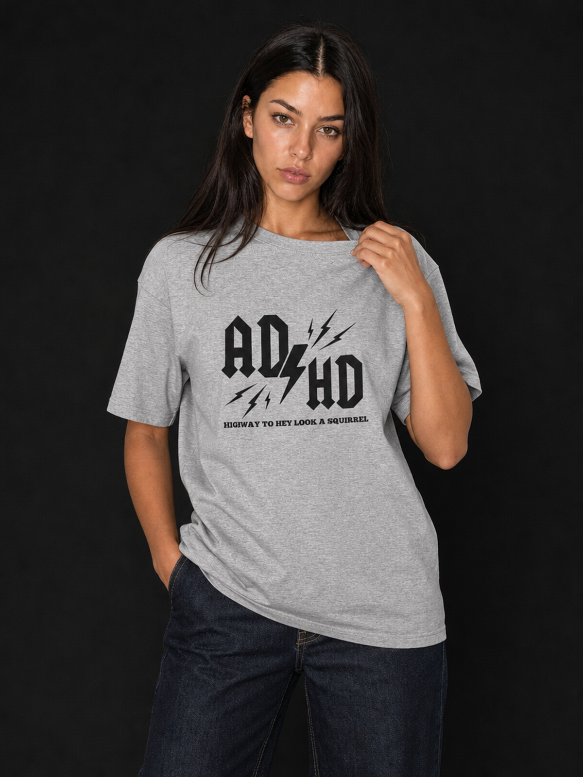 ADHD-Dame Klassisk T-Skjorte