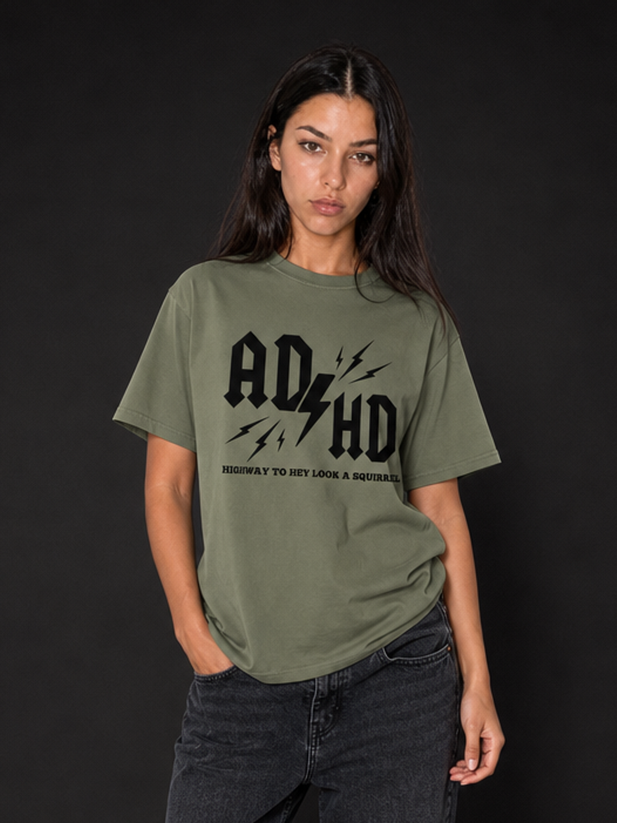 ADHD-Dame Klassisk T-Skjorte