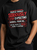 Seriously-Herre T-Skjorte