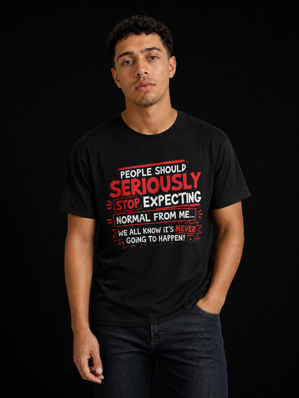 Seriously-Herre T-Skjorte