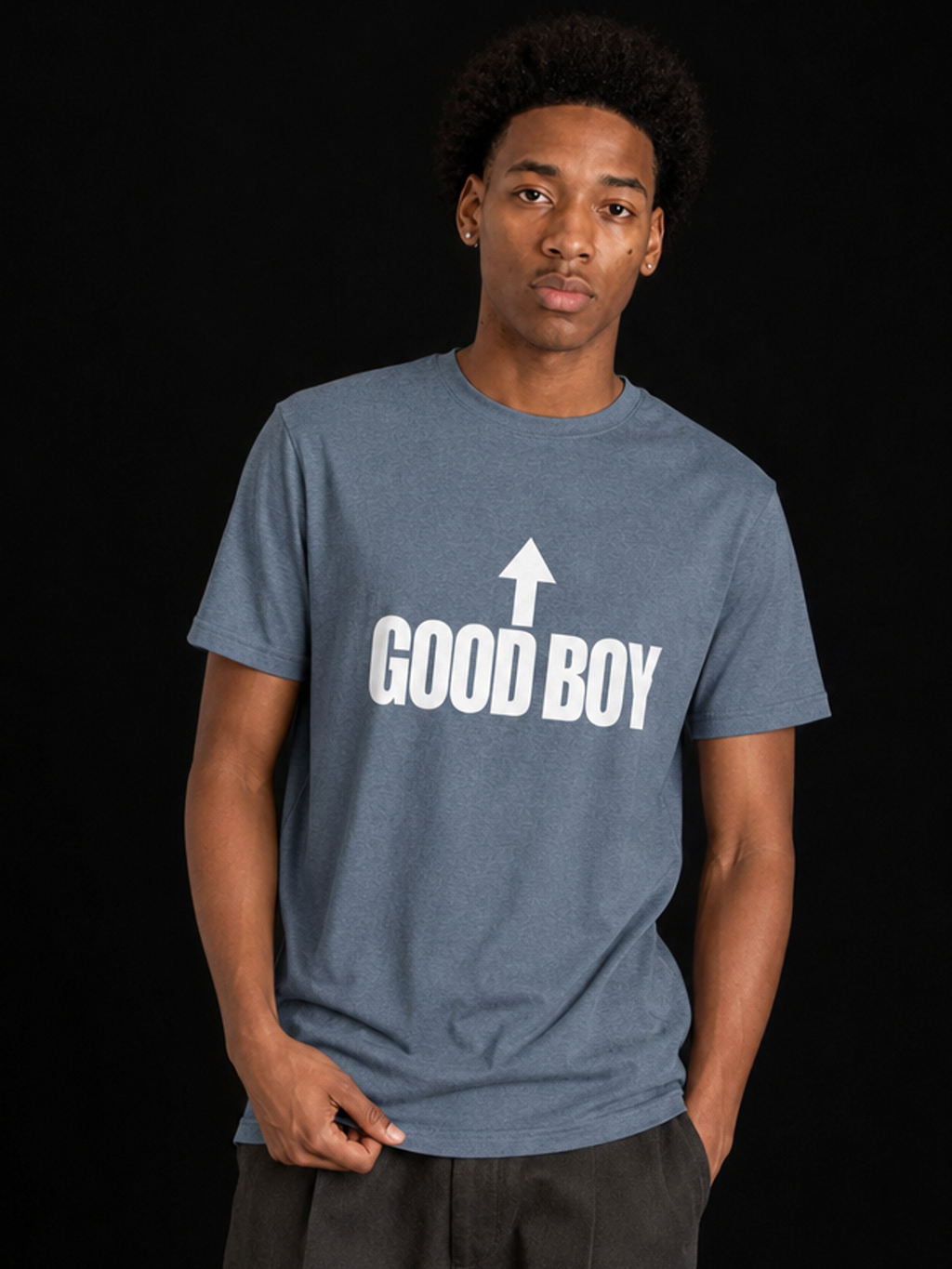 Good Boy-Herre Kortermet T-Skjorte