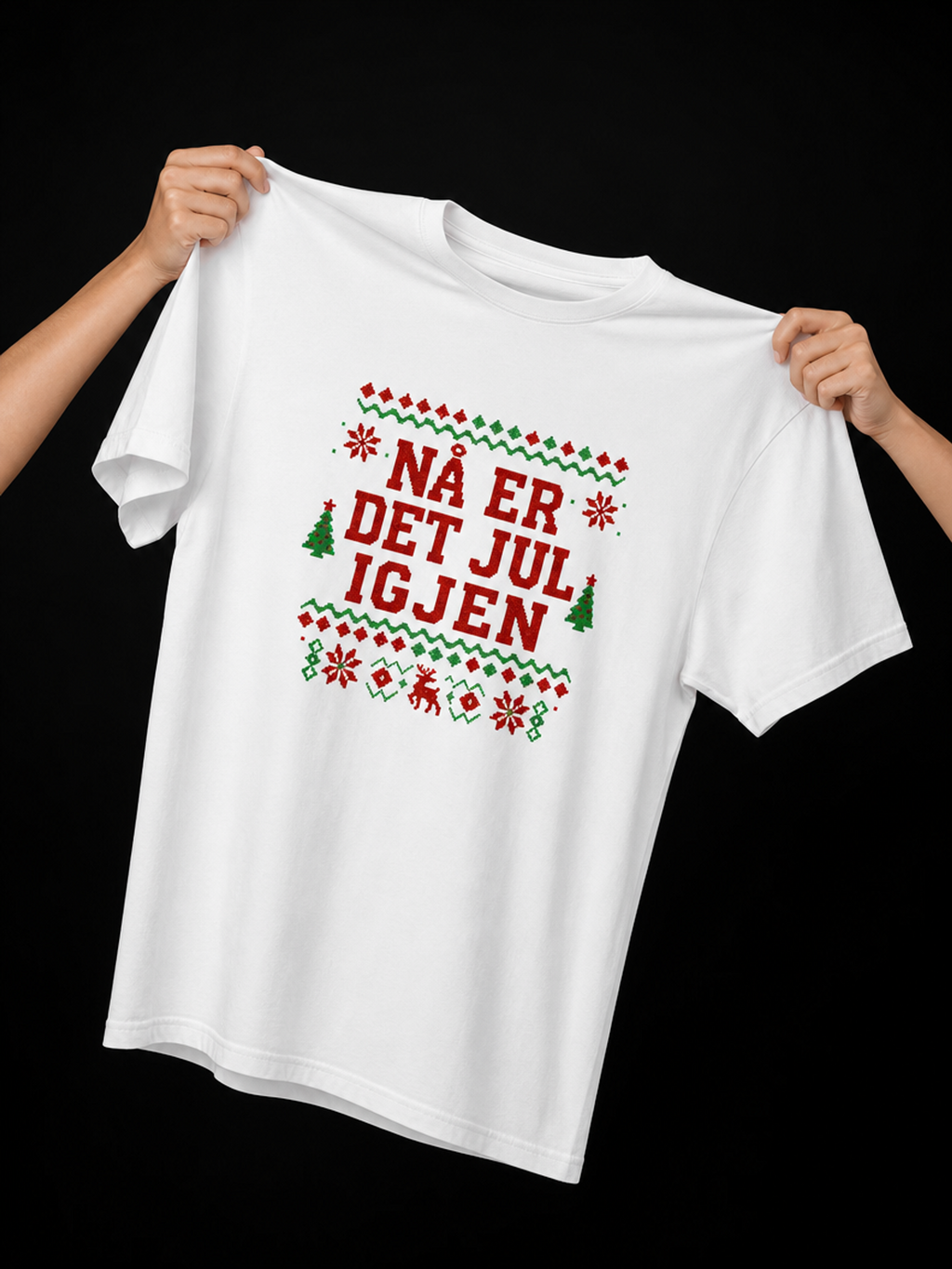 Jul Igjen-Dame T-Skjorte