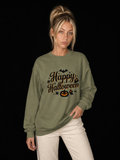 Happy Halloween-Dame Collegegenser