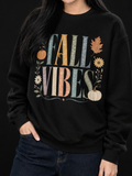 Fall Vibes-Dame Collegegenser