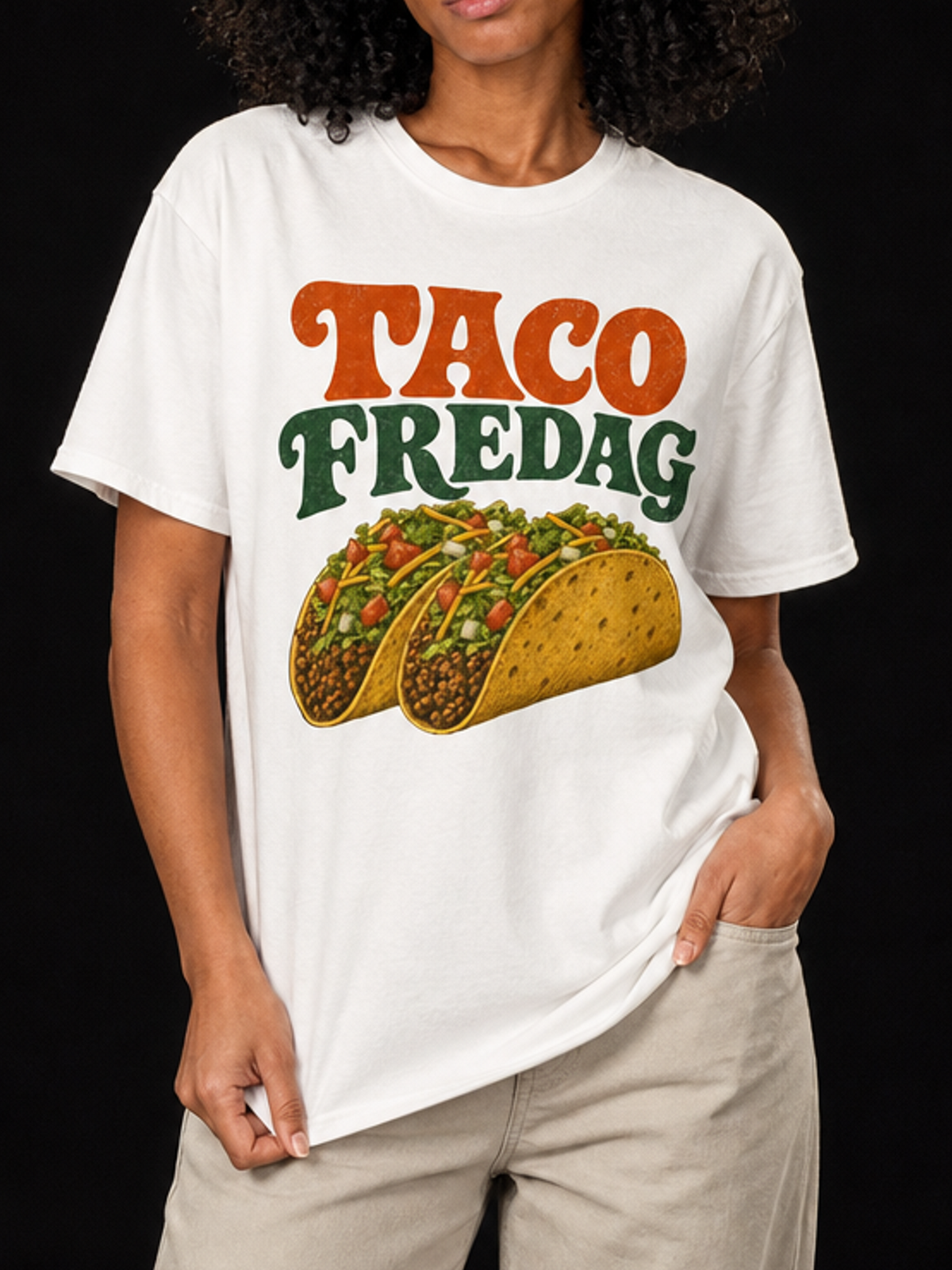 Taco Fredag-Dame Klassisk T-Skjorte