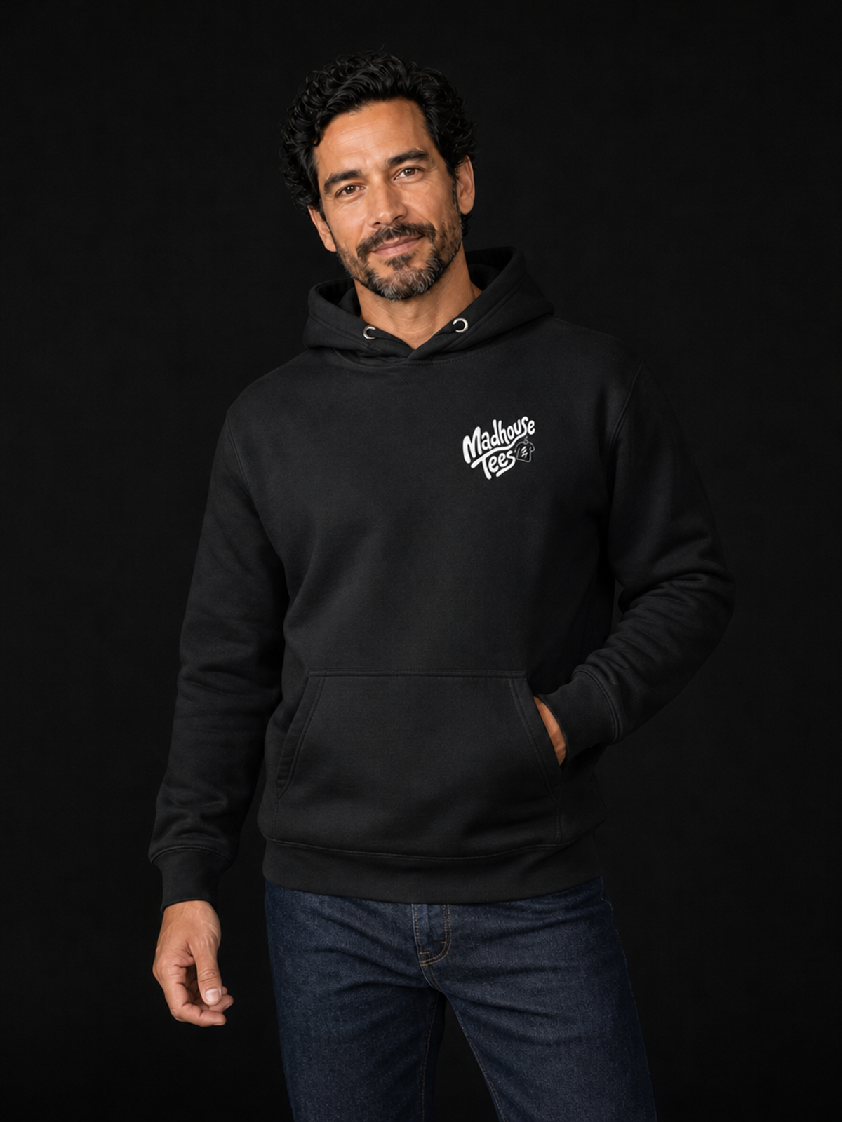 Madhouse Tees-Herre Premium Hettegenser