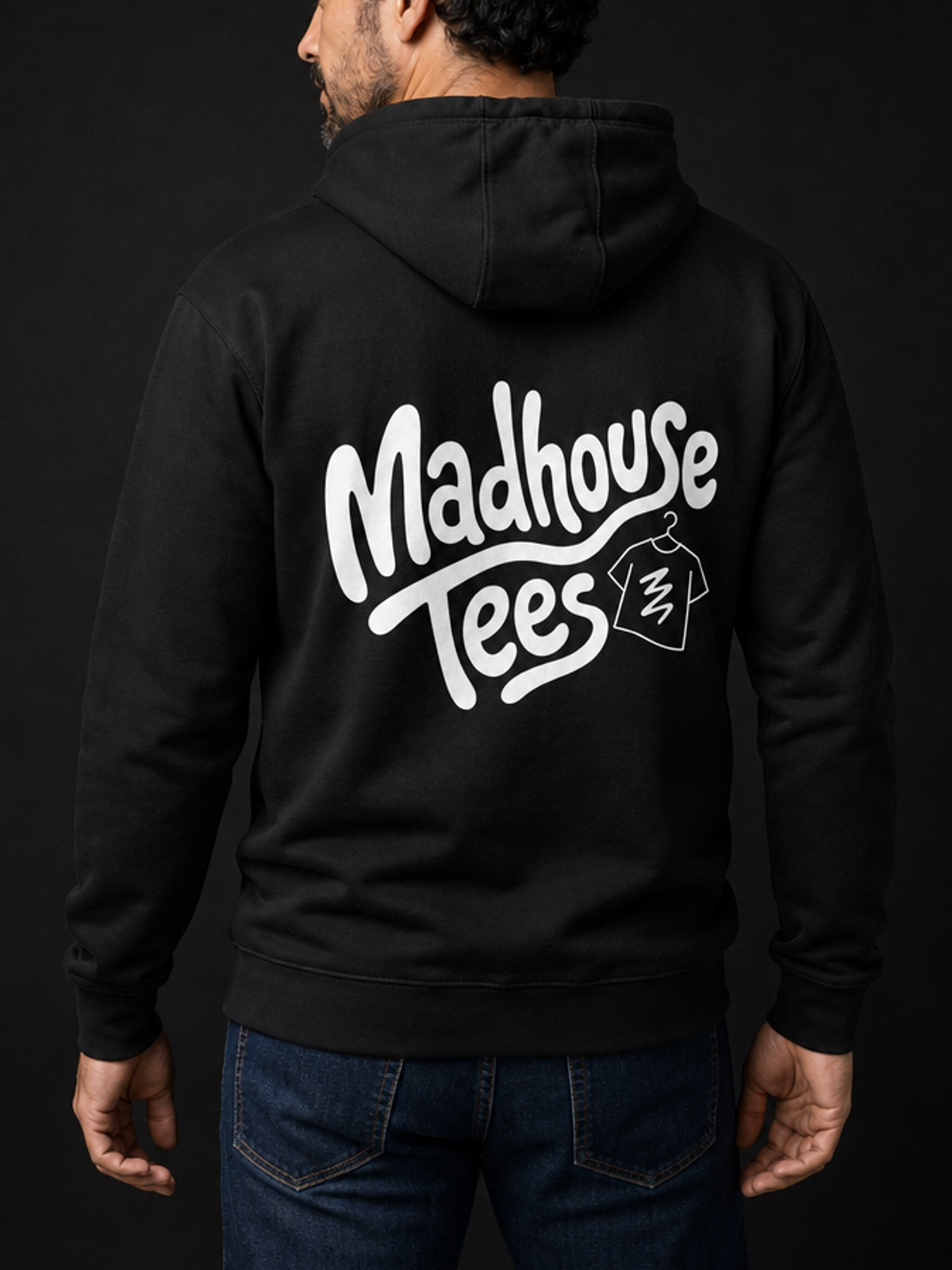 Madhouse Tees-Herre Premium Hettegenser