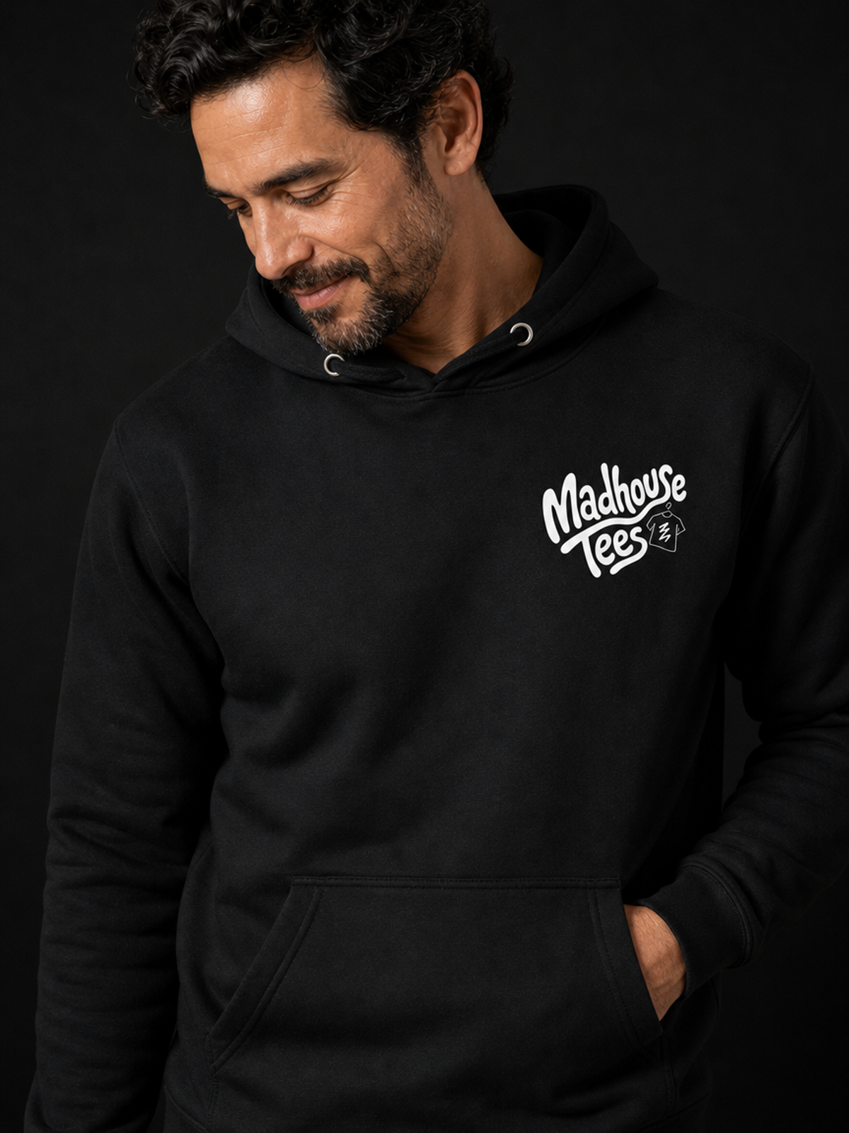Madhouse Tees-Herre Premium Hettegenser