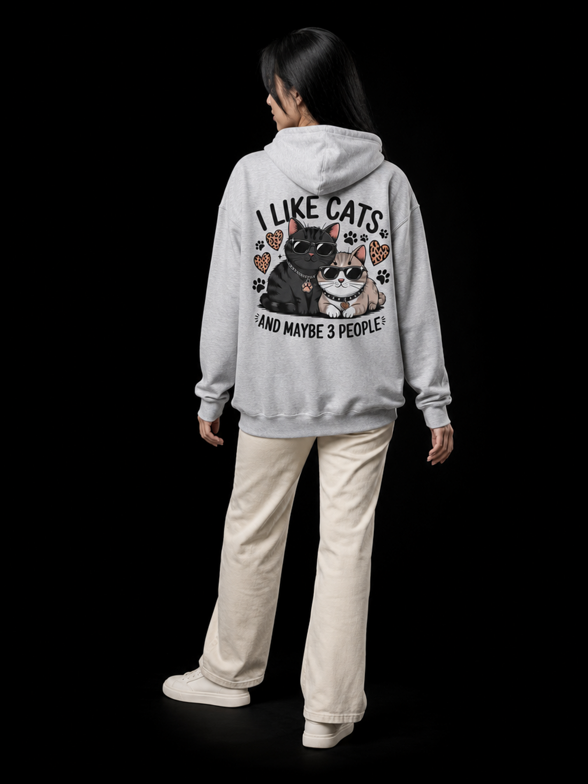 I Like Cats-Dame Hettejakke