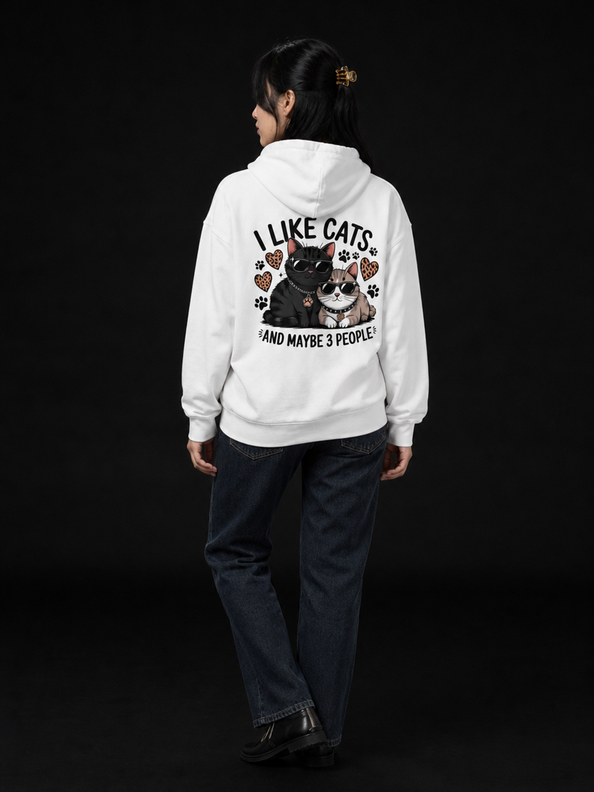 I Like Cats-Dame Hettejakke
