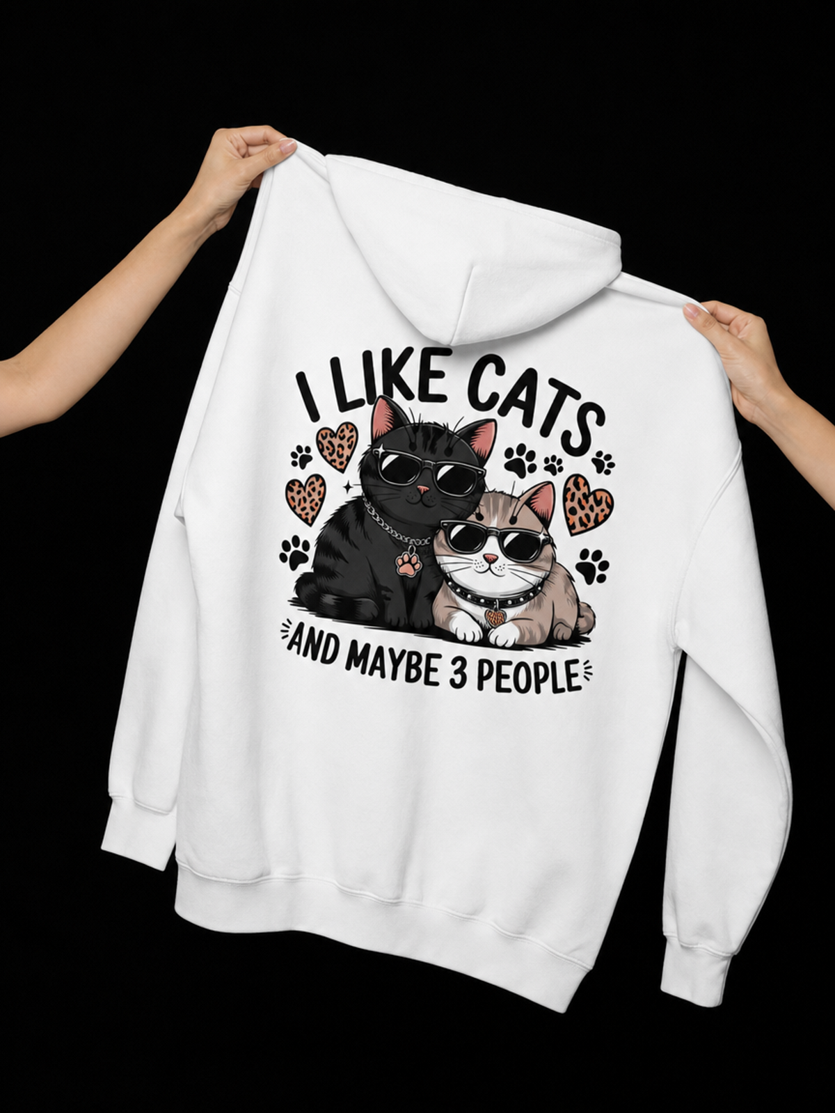 I Like Cats-Dame Hettejakke