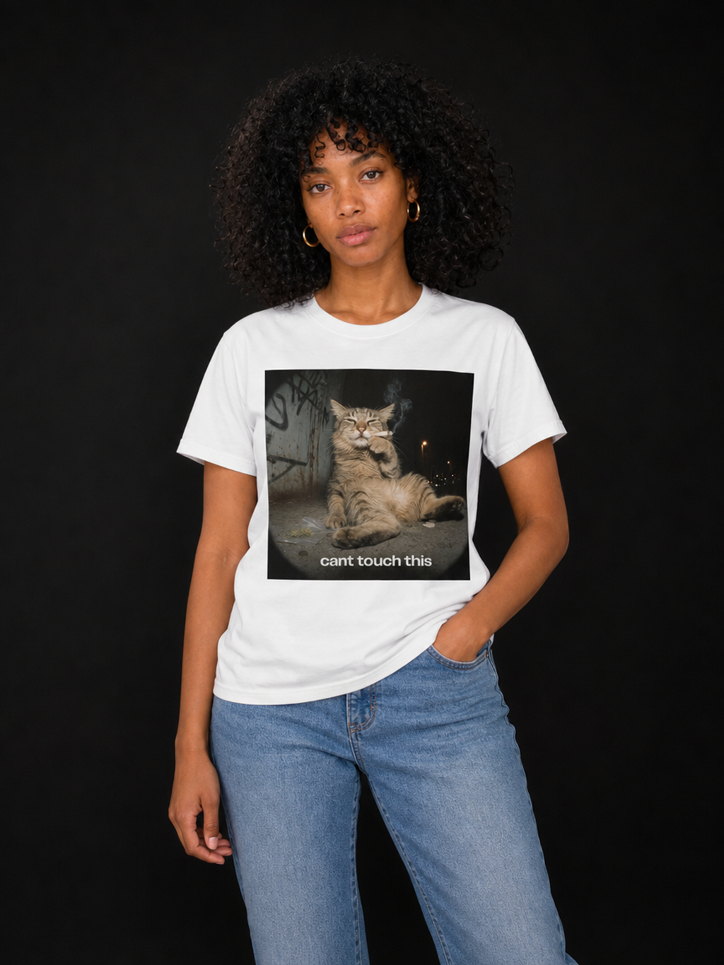 Cant Touch This-Dame Premium T-Skjorte