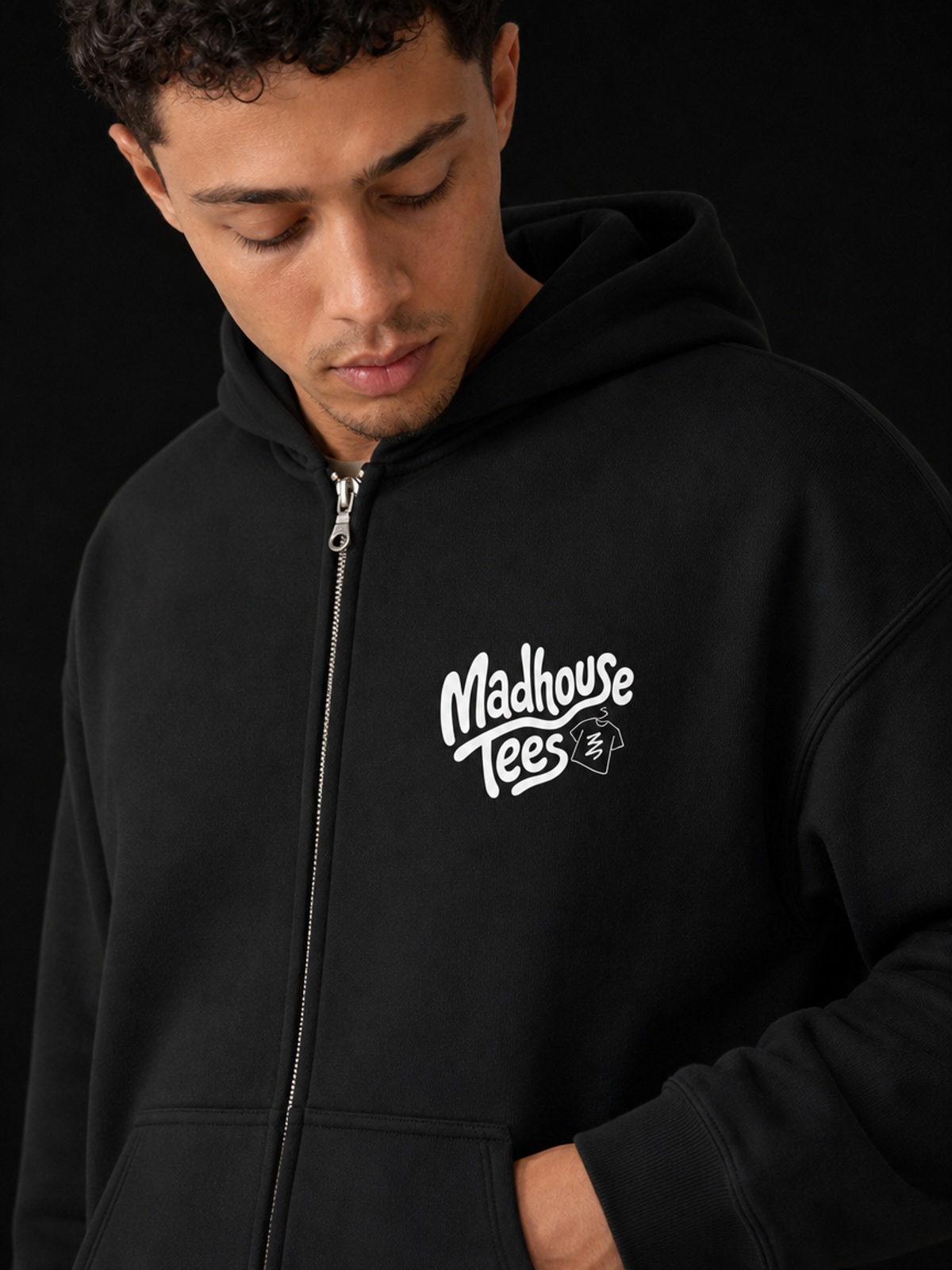 Madhouse Tees-Herre Hettejakke