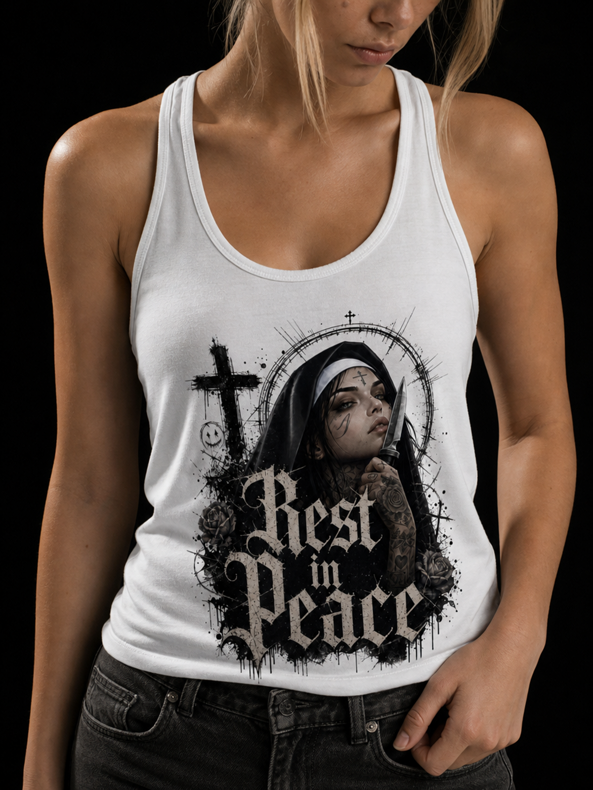 Rest In Peace-Dame Singlet