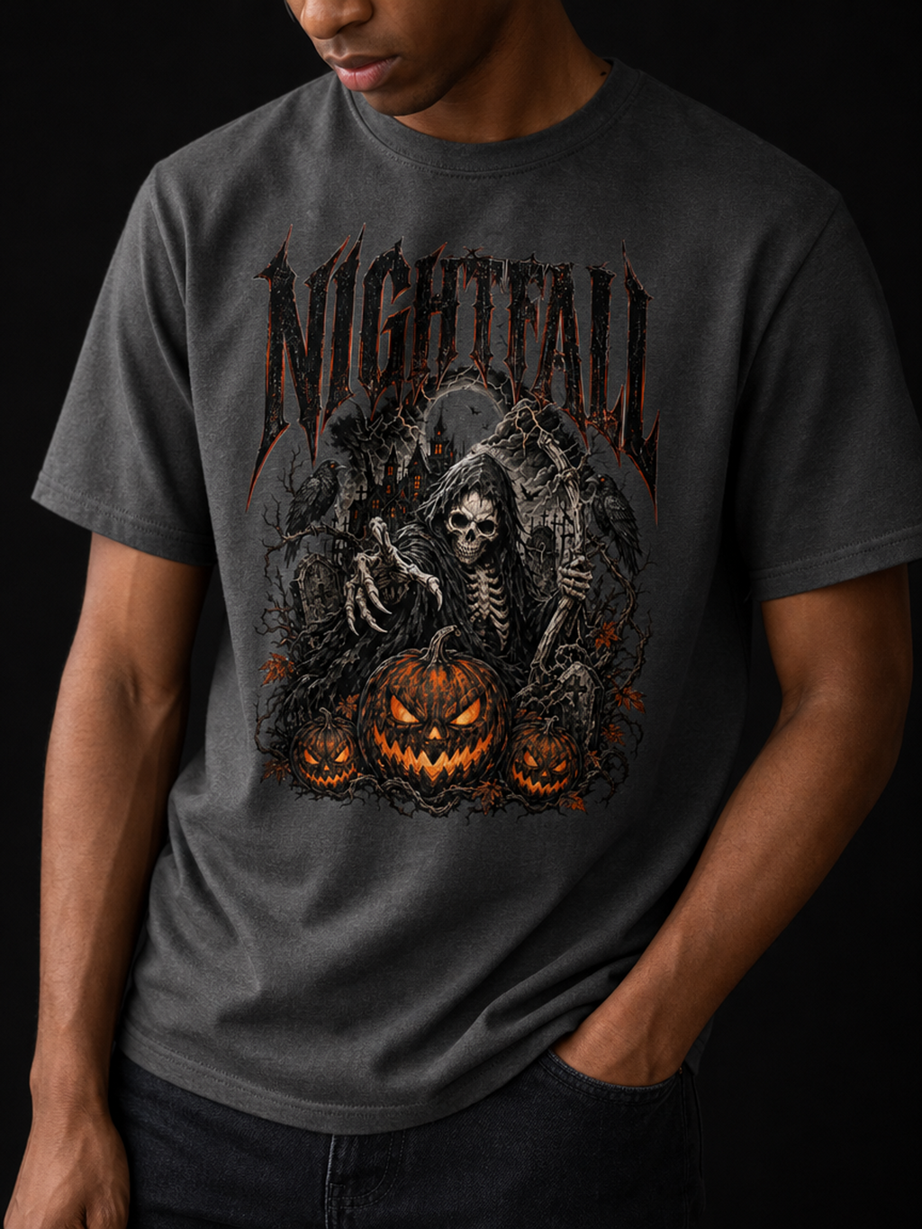 Nightfall-Herre T-Skjorte