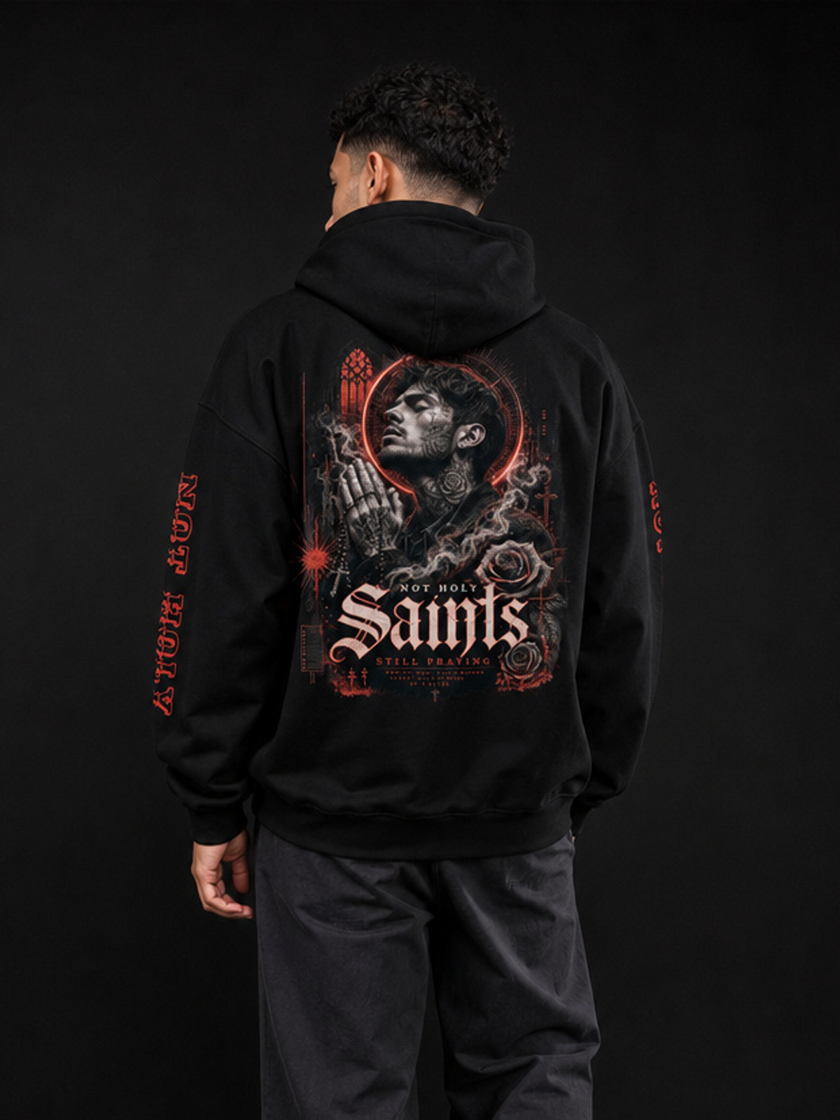 Saints Mann-Herre Hettegenser