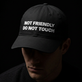 Not Friendly-Caps i vasket bomull
