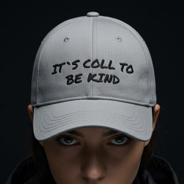 Be Kind-Caps i vasket bomull