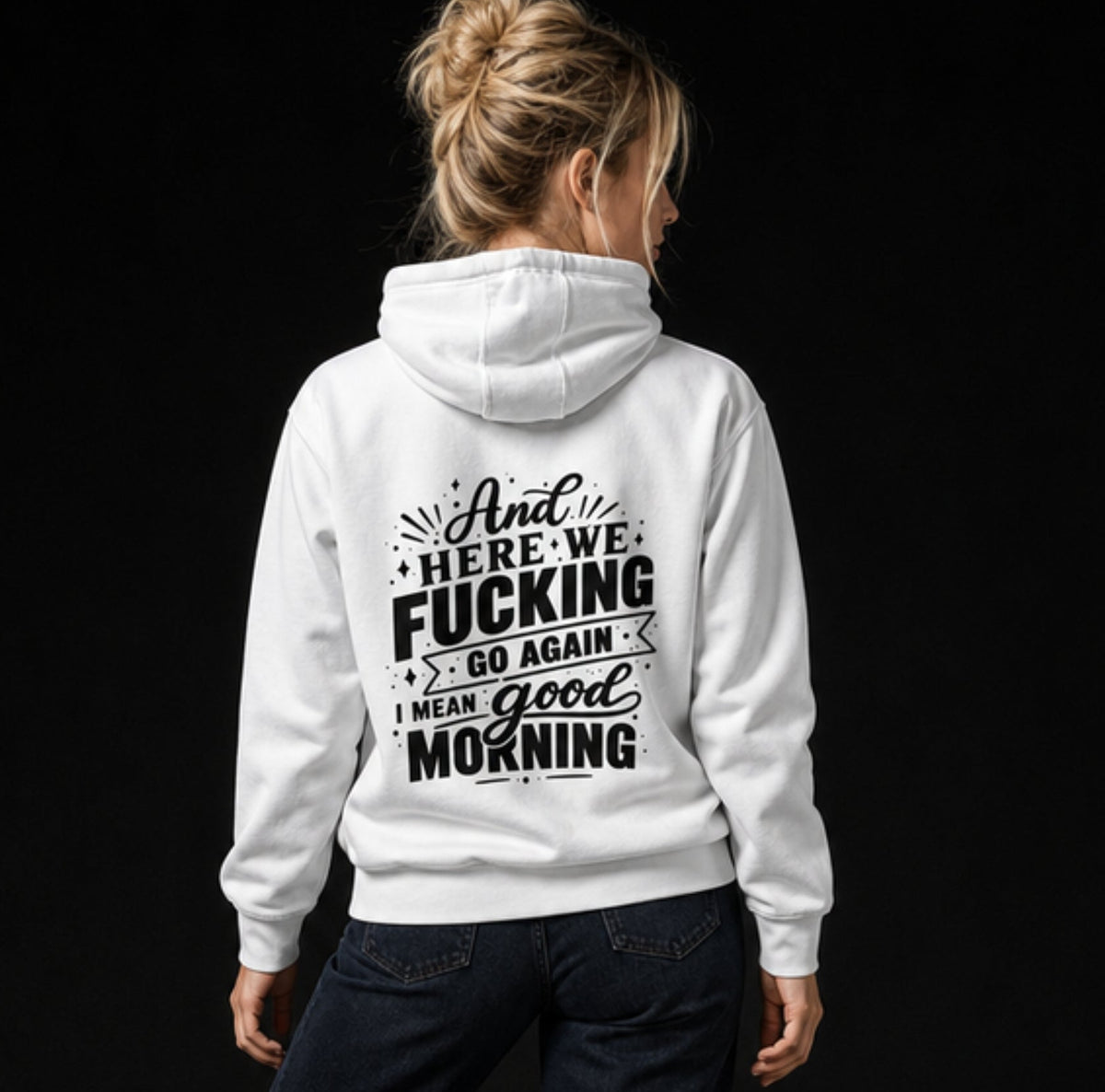 Good Morning-Dame Premium Hettegenser