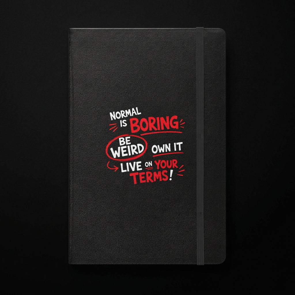 Normal Is Boring-Notatbok