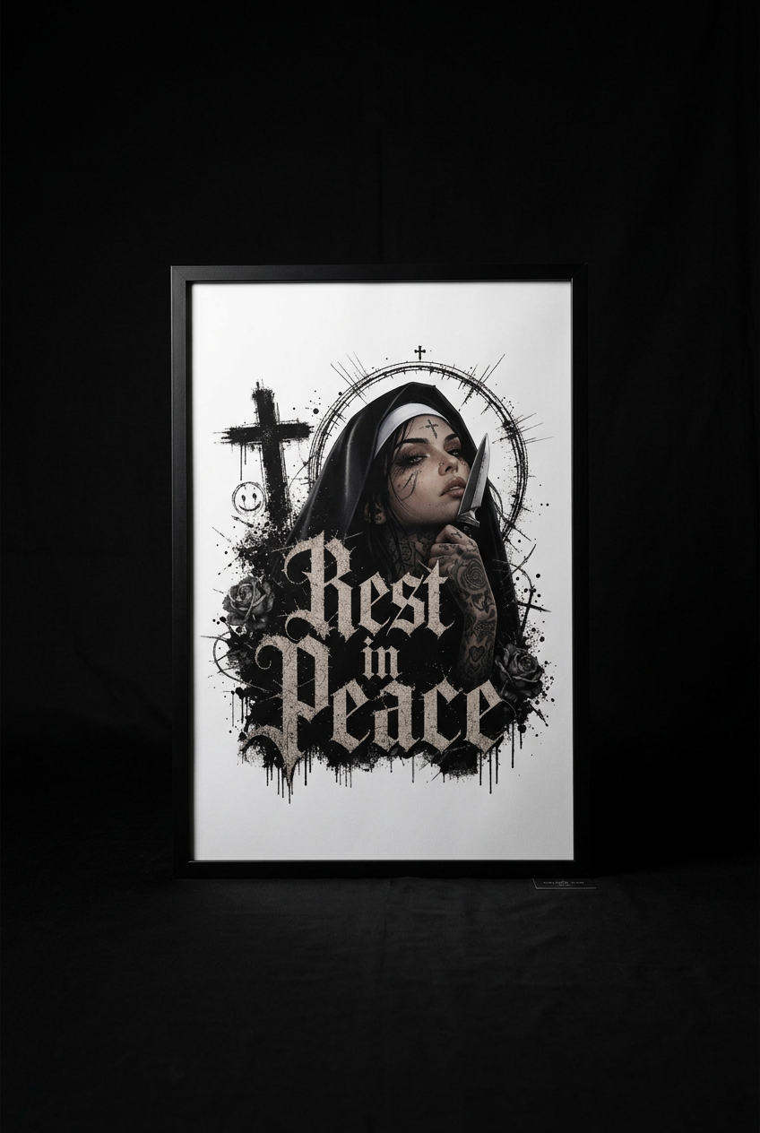 Rest In Peace-Plakat-42x59cm