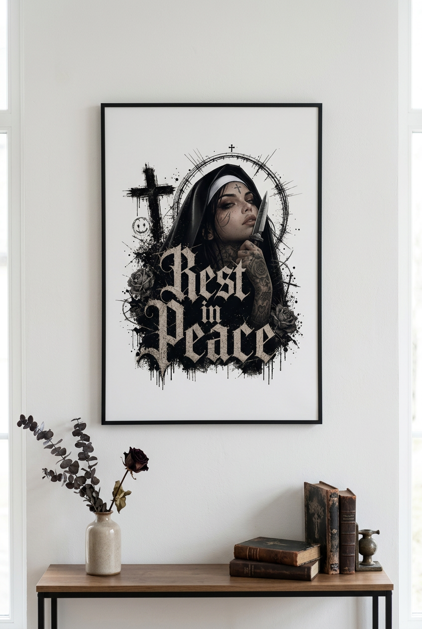 Rest In Peace-Plakat-42x59cm